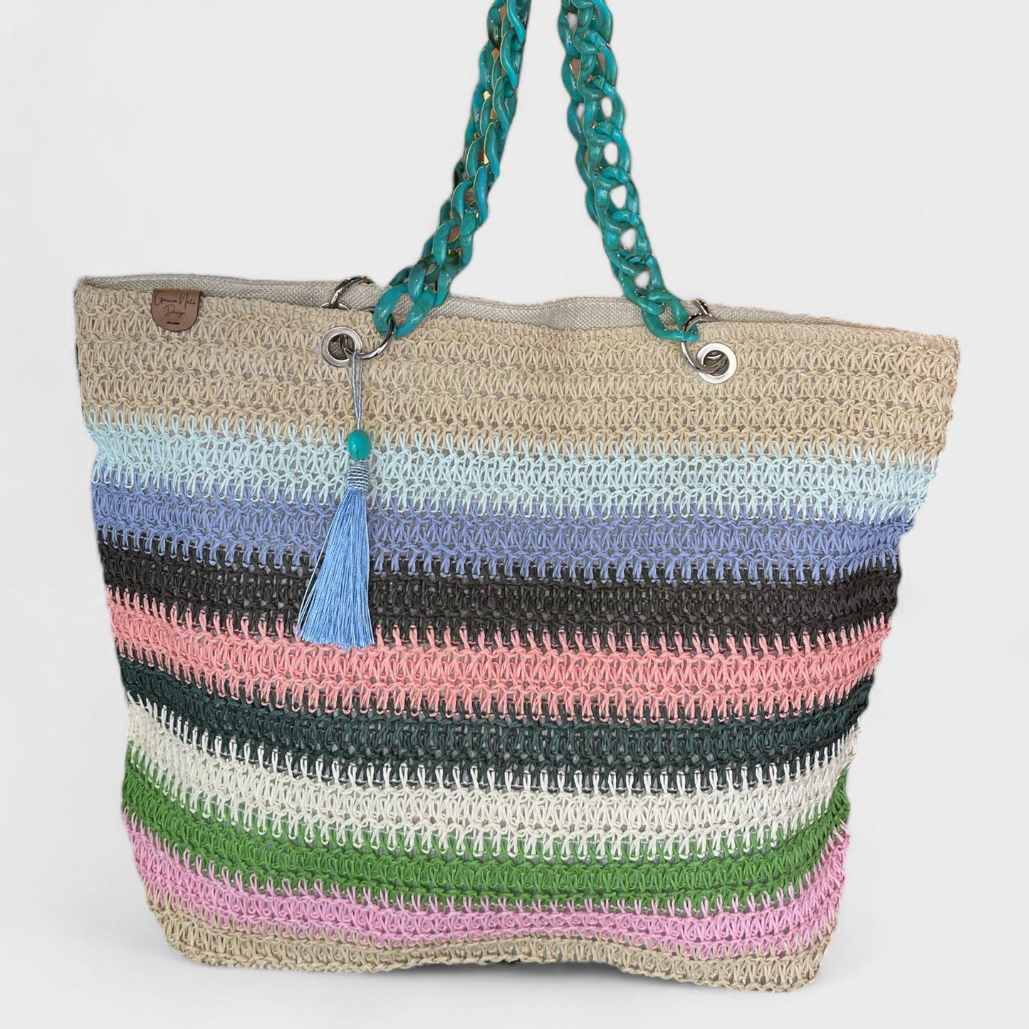 Bolsa Lagoinha (Alça Turquesa) - Garcia Neto Design