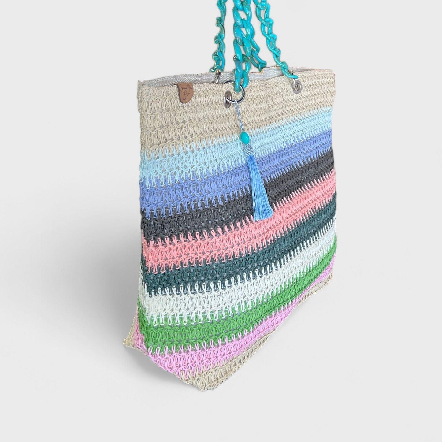 Bolsa Lagoinha (Alça Turquesa) - Garcia Neto Design