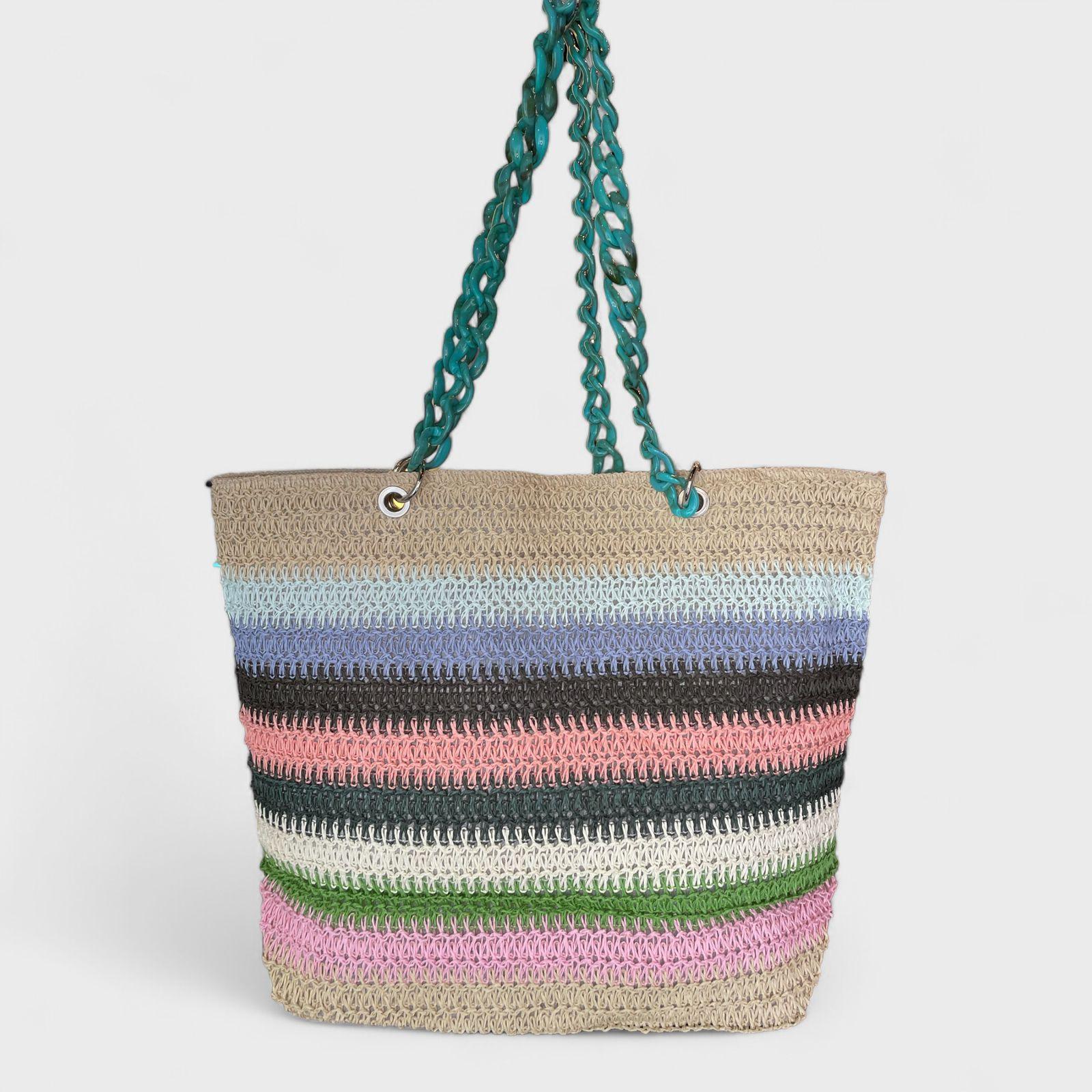 Bolsa Lagoinha (Alça Turquesa) - Garcia Neto Design